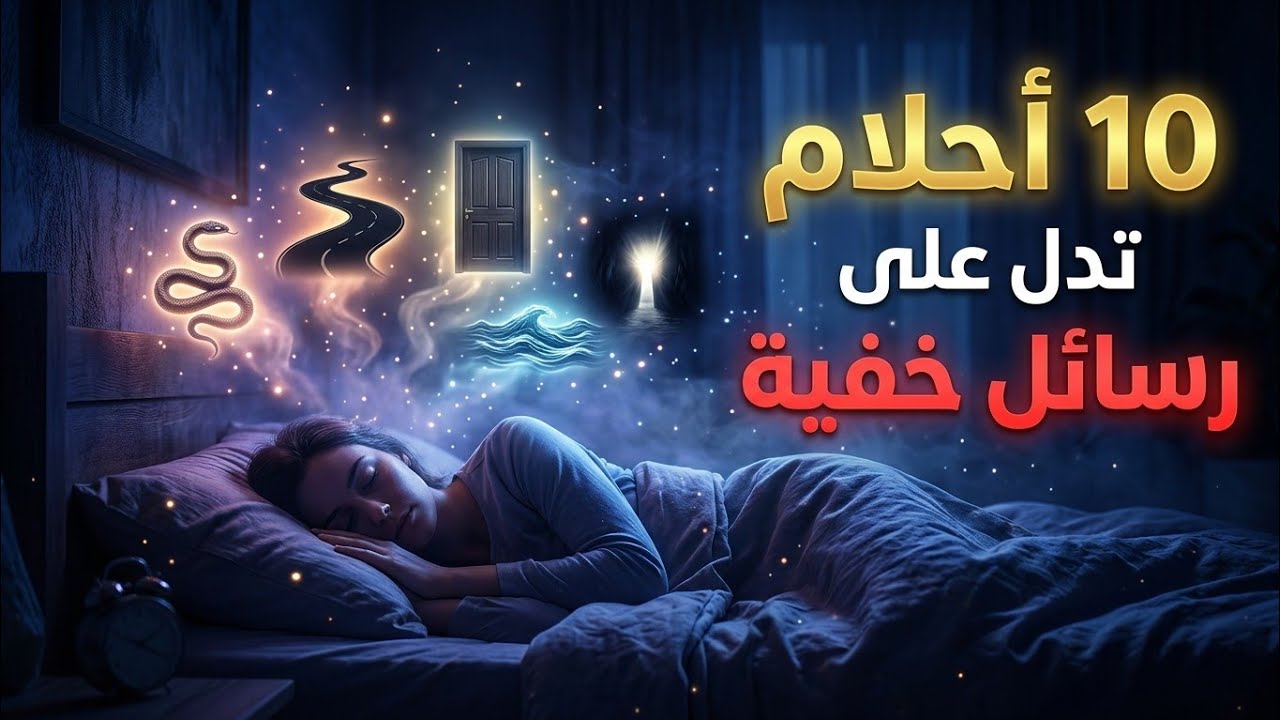 أشهر 10 أحلام يراها الناس وتفسيرها الصحيح 🌙🔮