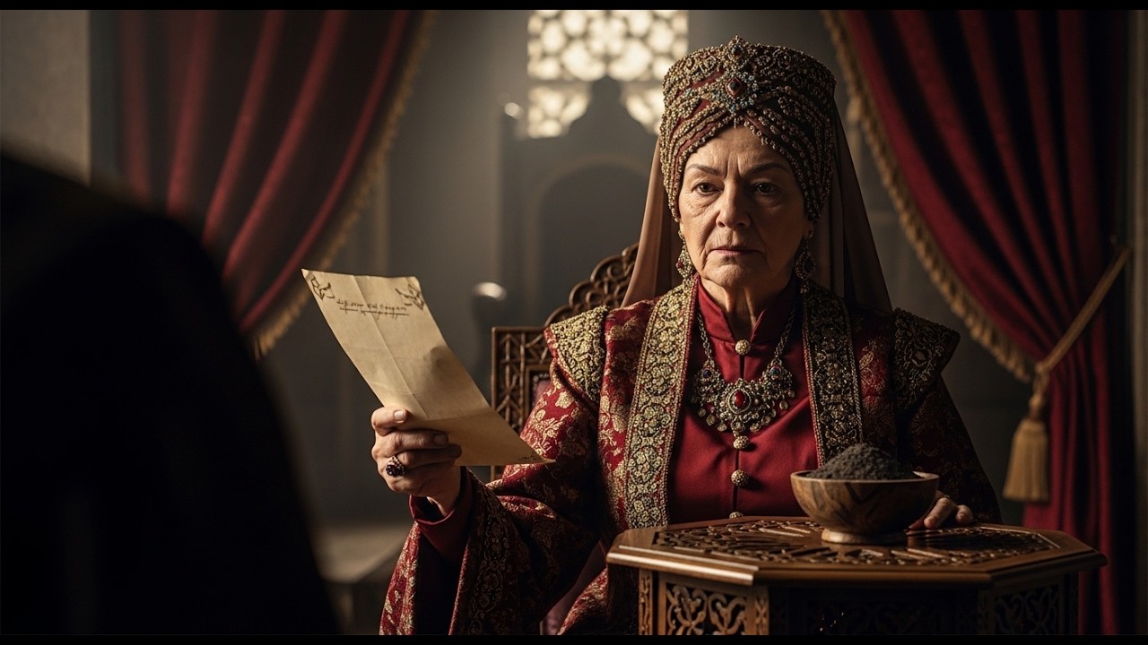 VALİDE SULTAN mühürlü mektubu sakladı ve içine afyonlu toz serpti, SULTAN sabah uyanamadığında saray