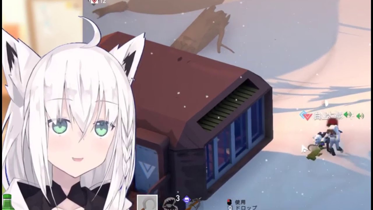 Shirakami Fubuki - dangerous snow fox (Project Winter)