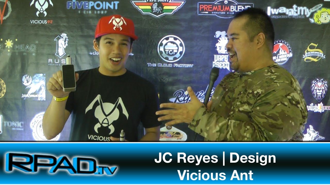 Vicious Ant JC Reyes Interview (VapeCon Manila)