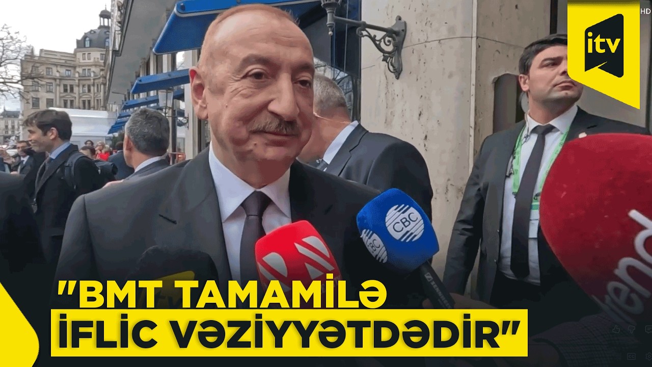 Prezident: Beynəlxalq hüquq artıq qüvvədə deyil