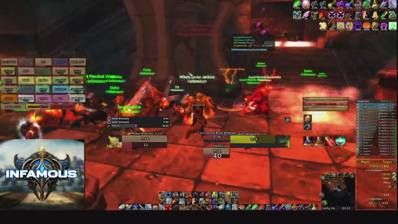 Warmane WoW - infamous - BWL/MC/Ony