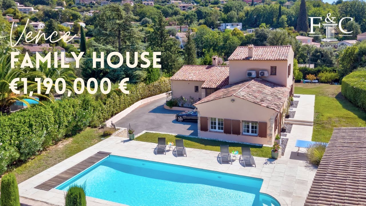 Beautiful family house in Vence 🌻