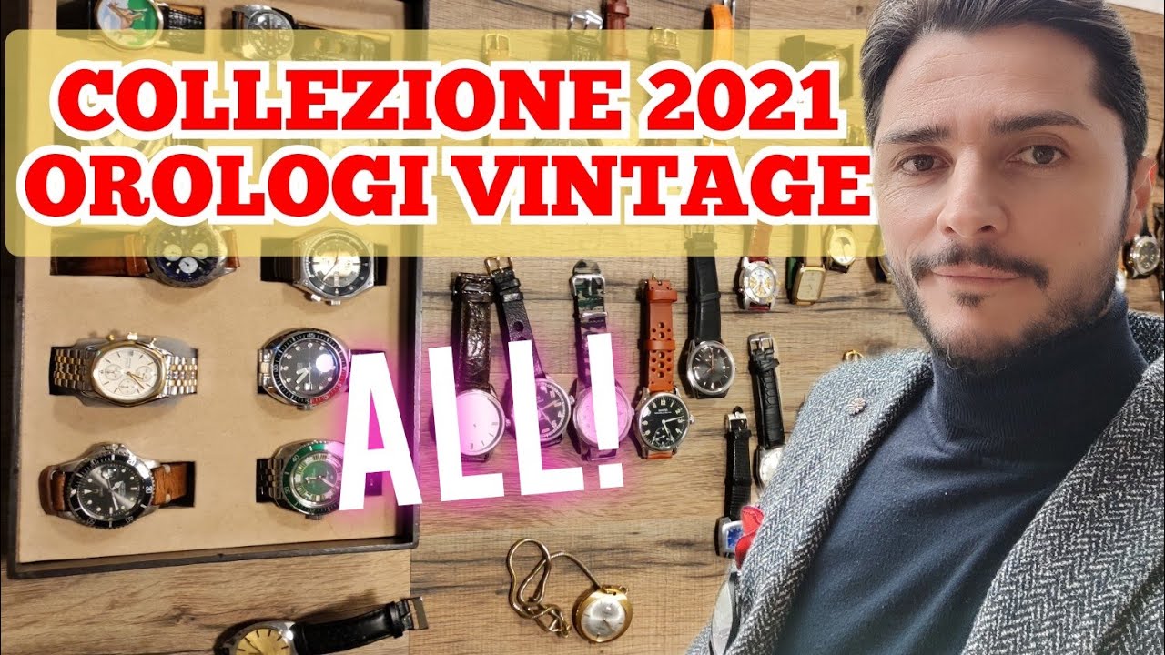 TUTTI GLI OROLOGI CHE HO IN COLLEZIONE.... ACQUISTATI NEL 2021...