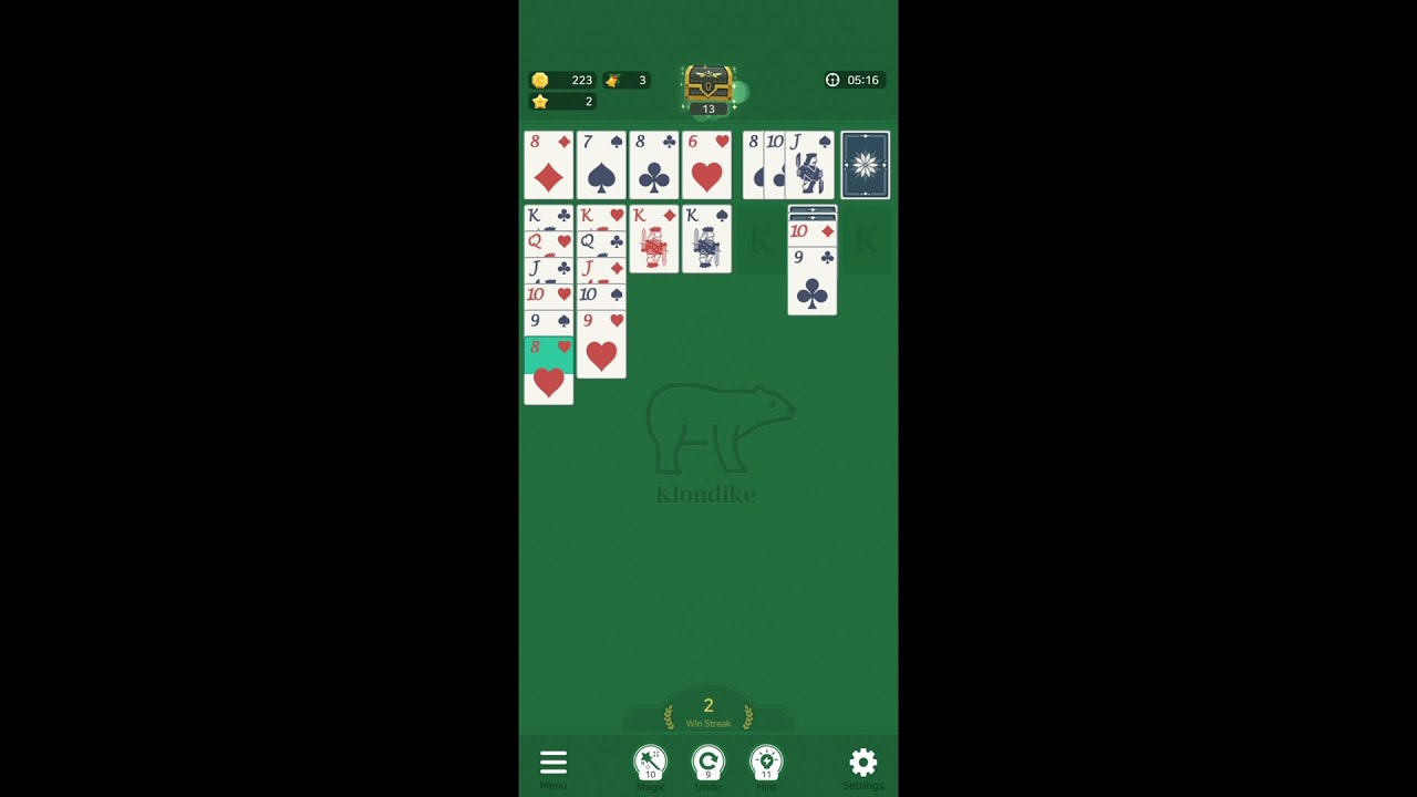 Solitaire Farm Village (by StickyHands) - free classic card game for Android and iOS - gameplay.
