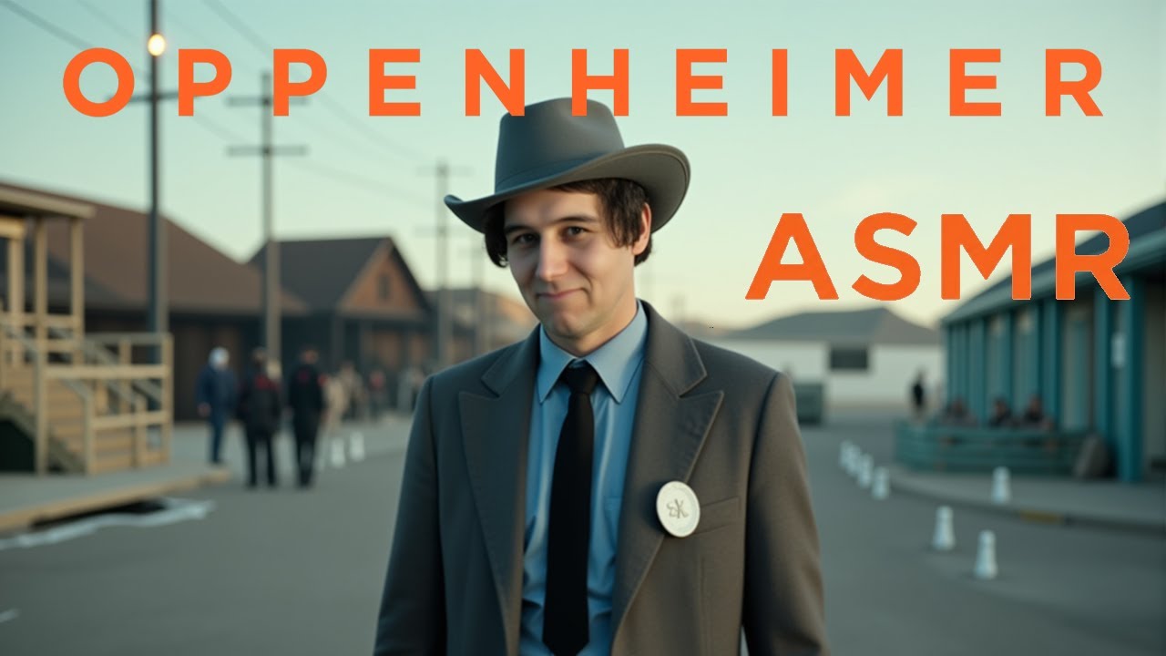 ASMR | Reading The Oppenheimer Script ⚛️ Deep Sleep: Whispering the Oppenheimer Screenplay 💤