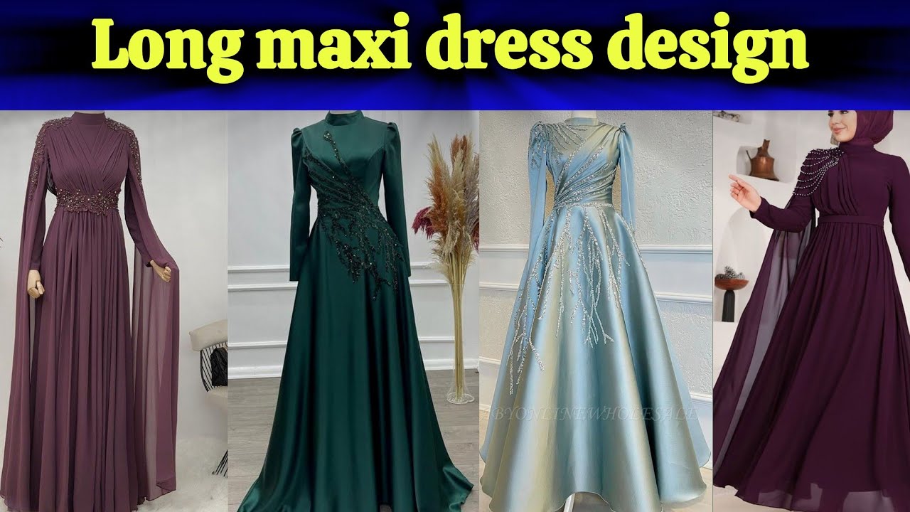 Long maxi dress designs 2025 | Latest maxi designs | long frocks | Party wear | Wedding | Cattiworld