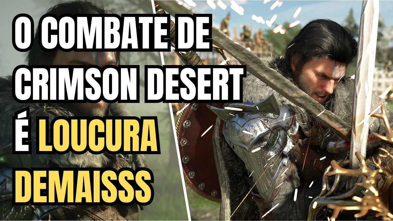 O COMBATE DE CRIMSON DESERT está um ABSURDO!