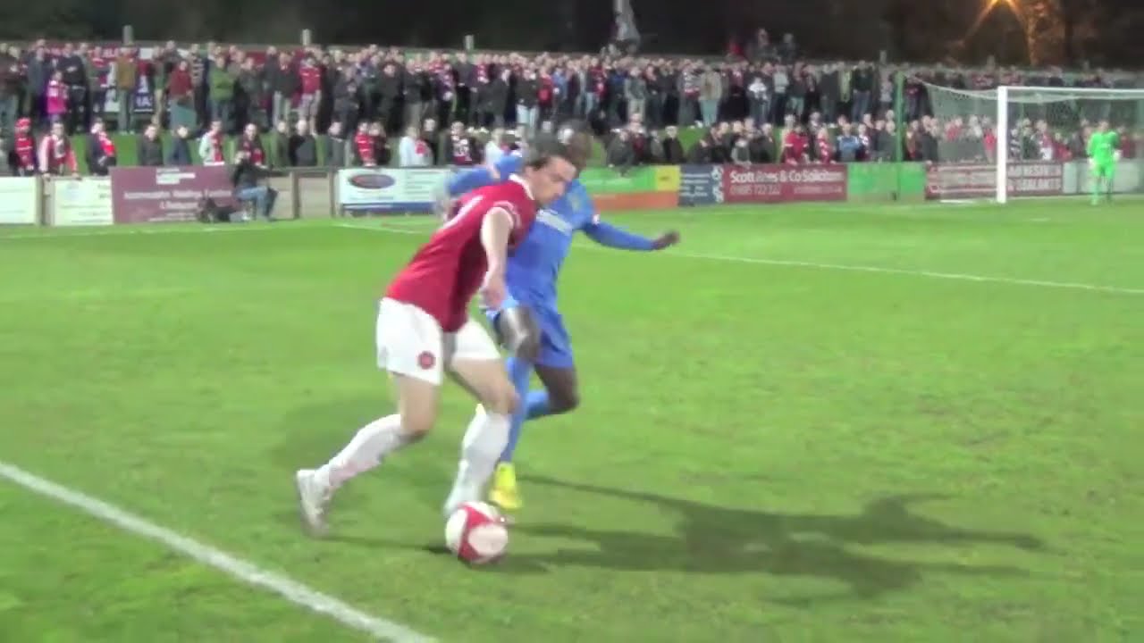 Skelmersdale 1-0 FC United. 14 April 2015.