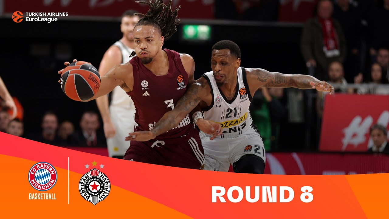 Bayern-Partizan | Round 8 Highlights | 2023-24 Turkish Airlines EuroLeague