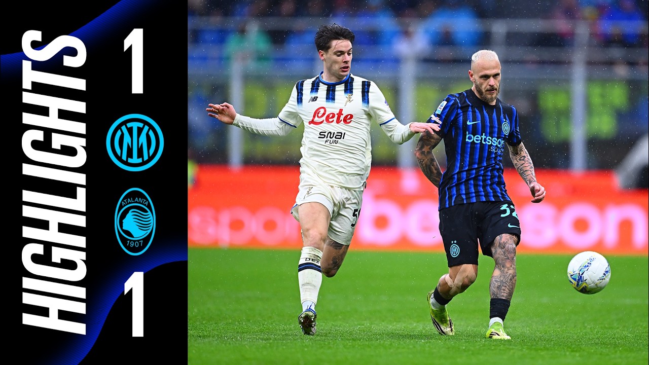 HOME DRAW | INTER 1–1 ATALANTA | SERIE A 2025/26 HIGHLIGHTS