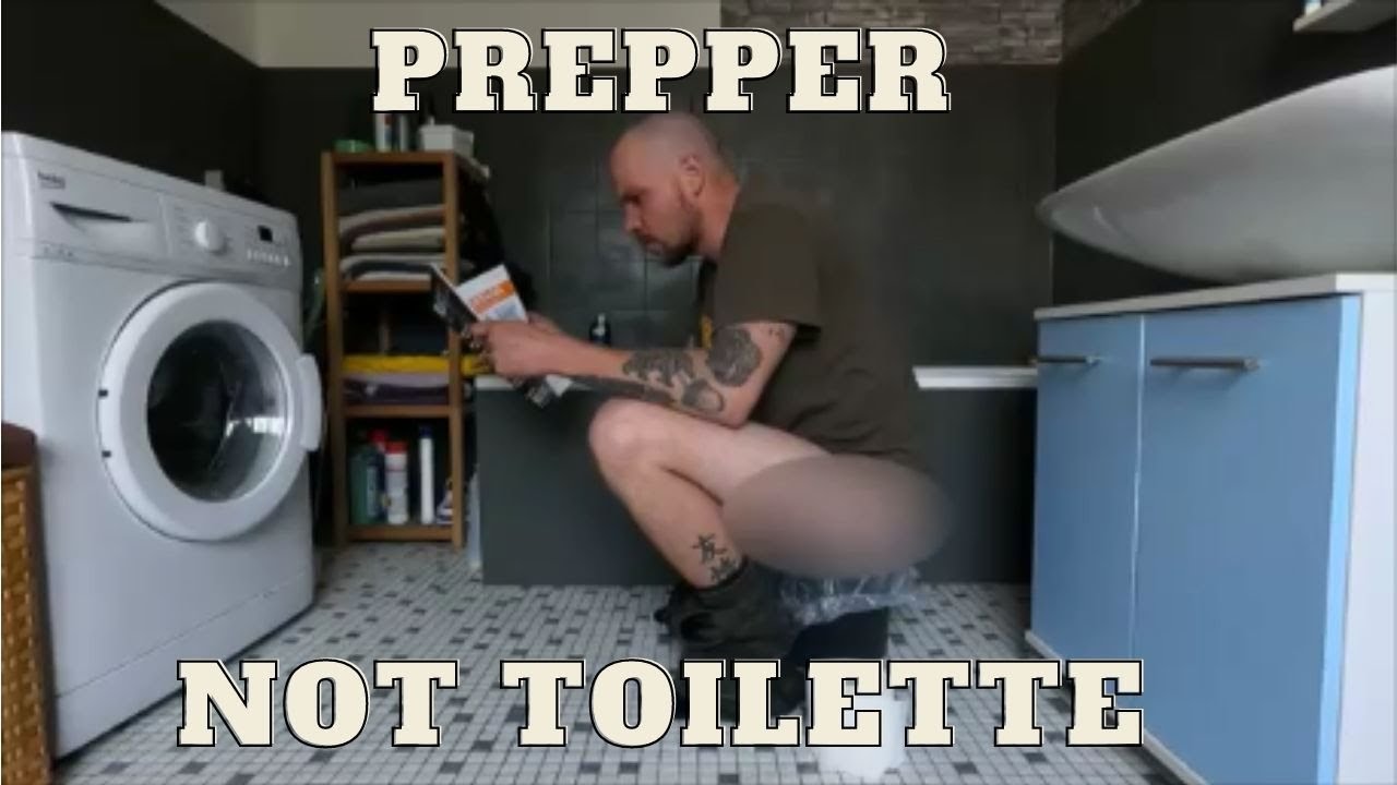 Notfalltoilette | Krisenvorsorge | Prepper Not Toilette