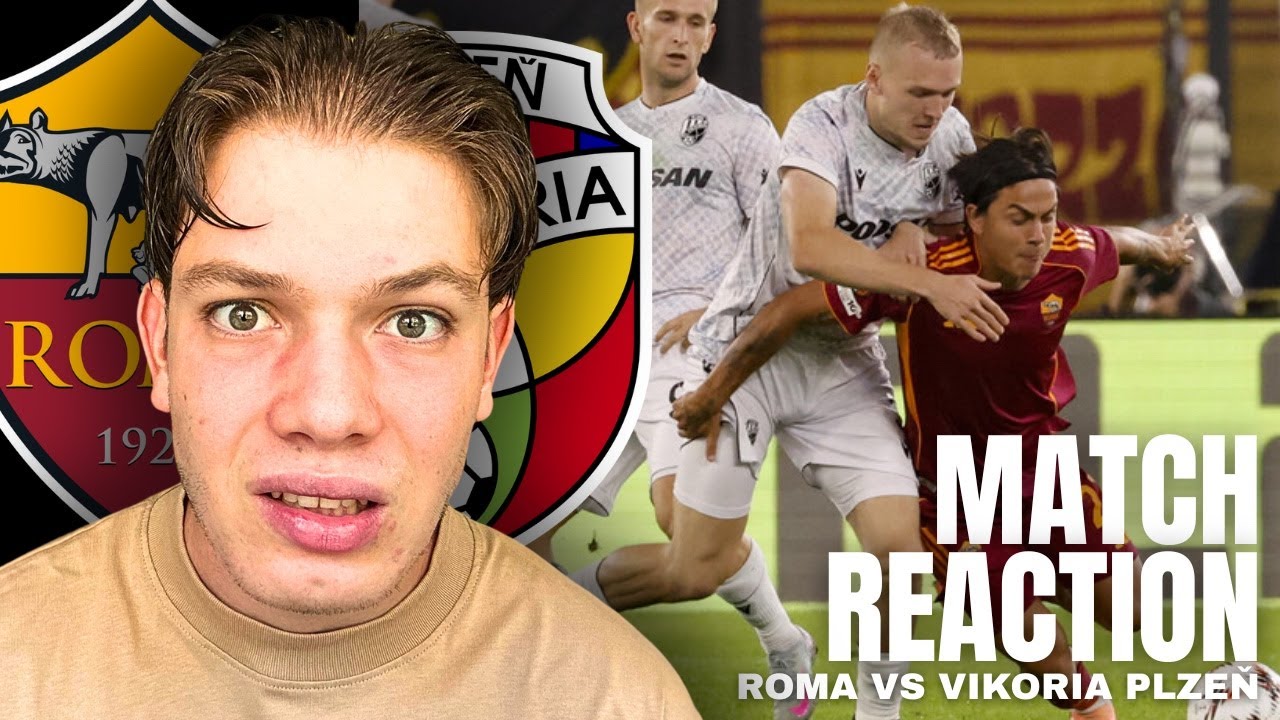 UTTER GARBAGE! Roma 1-2 Viktoria Plzen REACTION