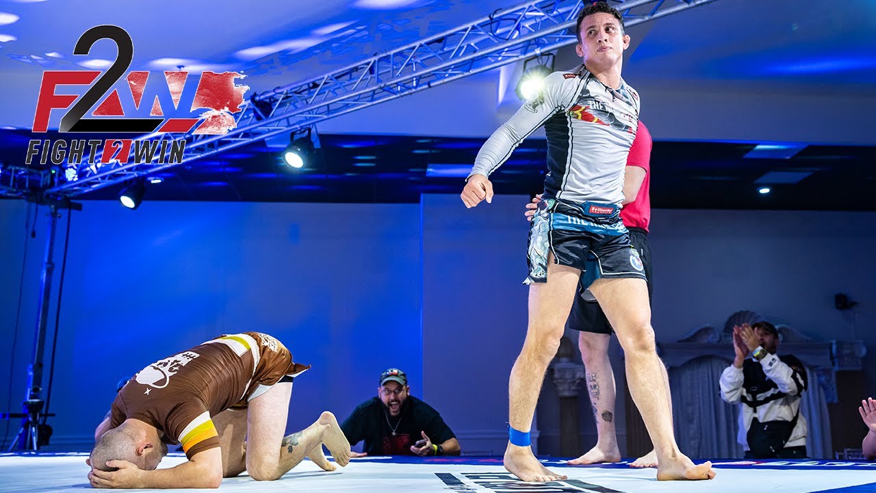 F2W272 - Austin - SECONDS REMAINING!!! - Richar Nogueira vs Dan Dykeman - Fight 2 Win Jiu Jitsu