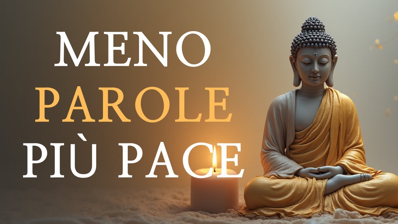 Parla meno, vivi sereno – ascolta il Buddha e il cuore si calma, la fortuna arriva inaspettata