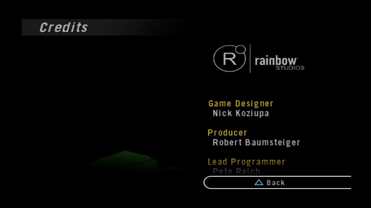 ATV Offroad Fury 2 (PS2) - Credits