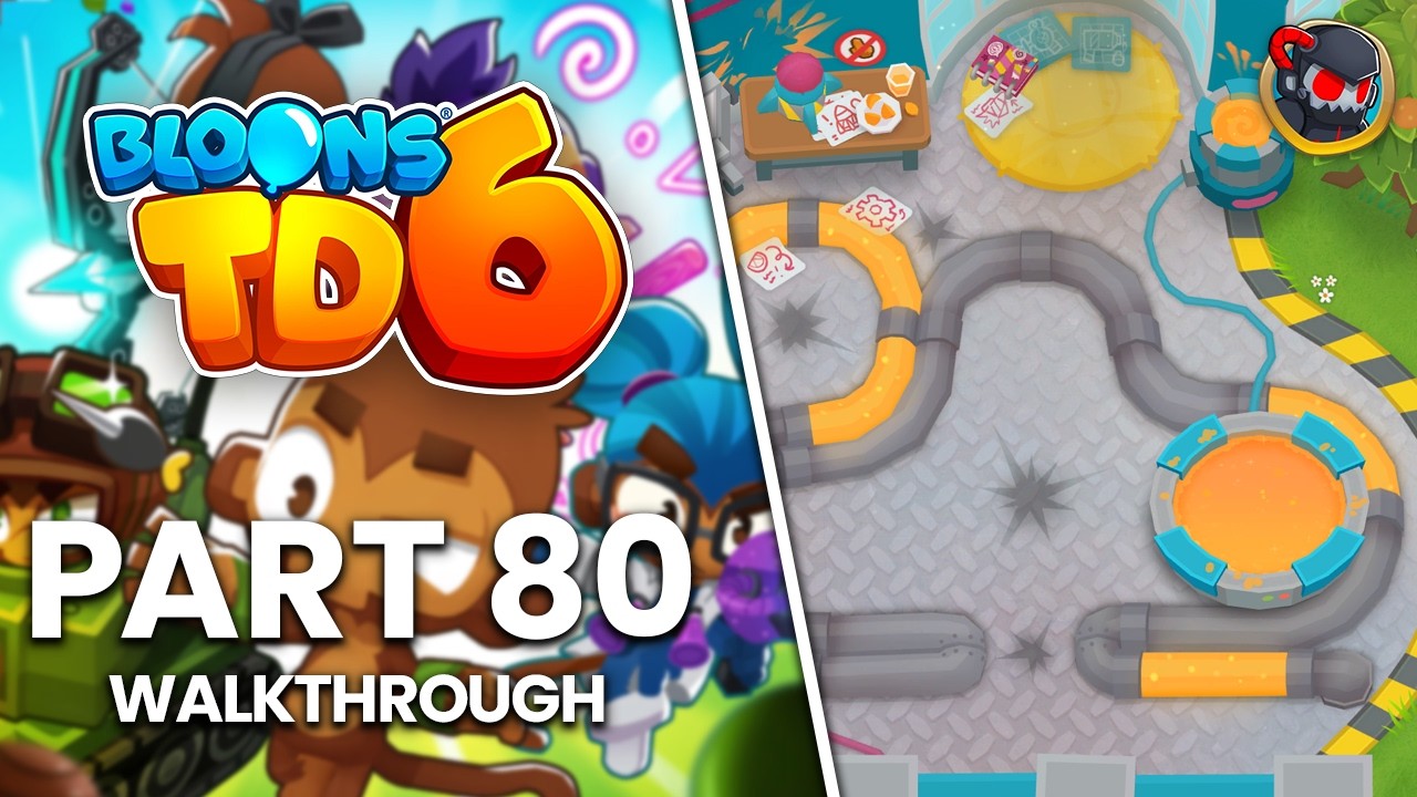 Bloons TD 6 - Part 80 | Tinkerton Hard Standard (No Commentary Walkthrough)