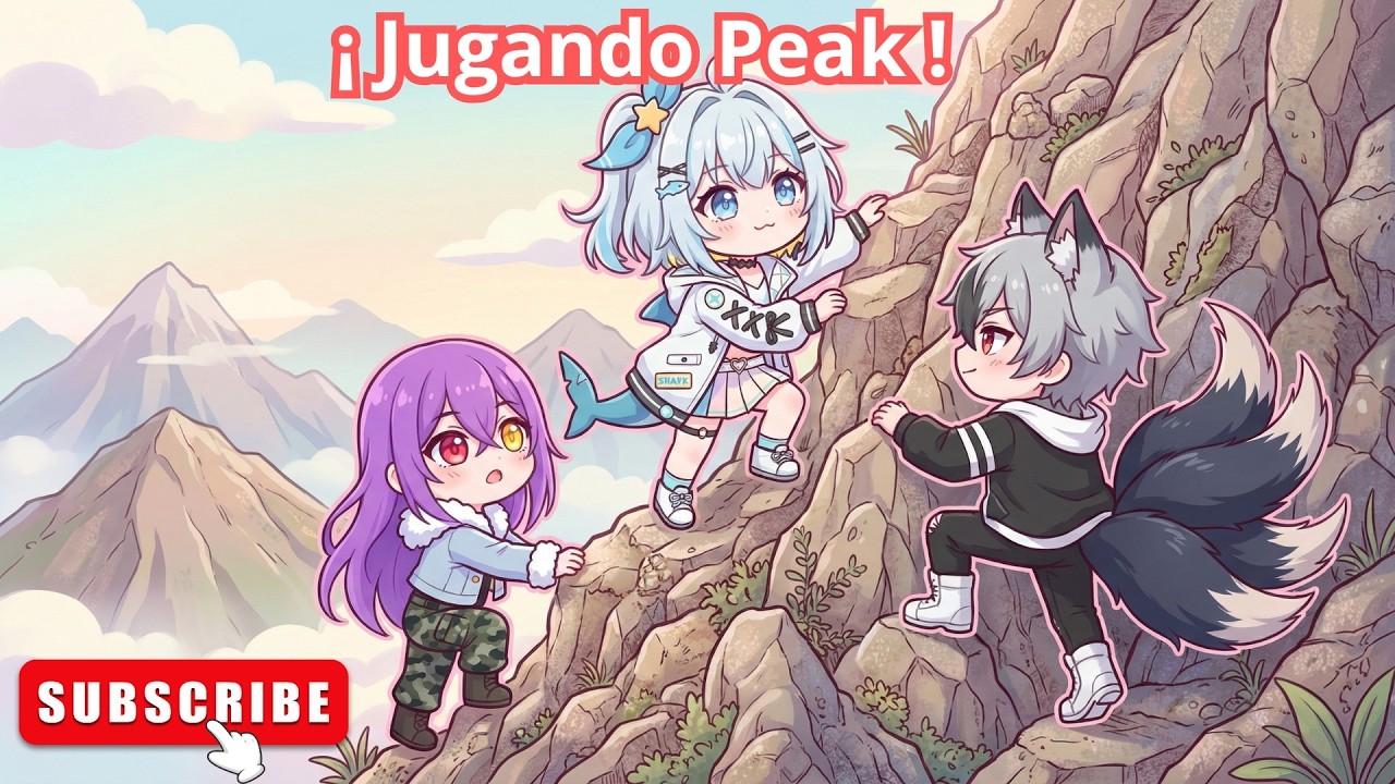 Peak - ¡Jugando peak con Reiko y Yui!
