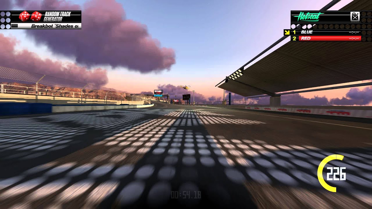 Trackmania Turbo PS4 DEMO Random Track Builder
