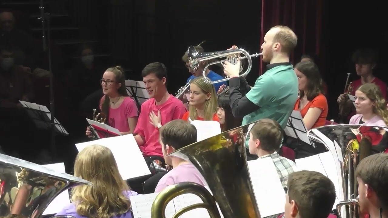 Hips Don't Lie - University of Leeds and Leeds Conservatoire Brass Band at UniBrass 2022