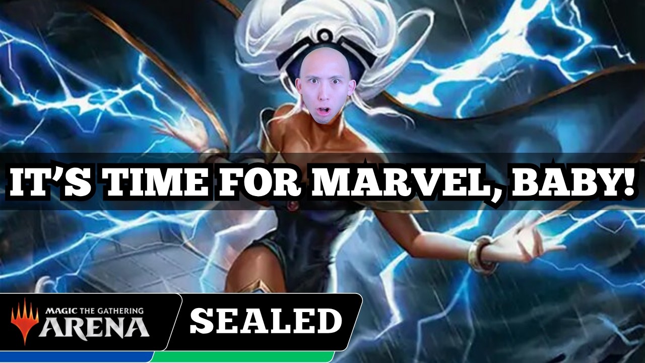 IT'S TIME FOR MARVEL, BABY! | Marvel Super Heroes Early Access Sealed | MTG Arena