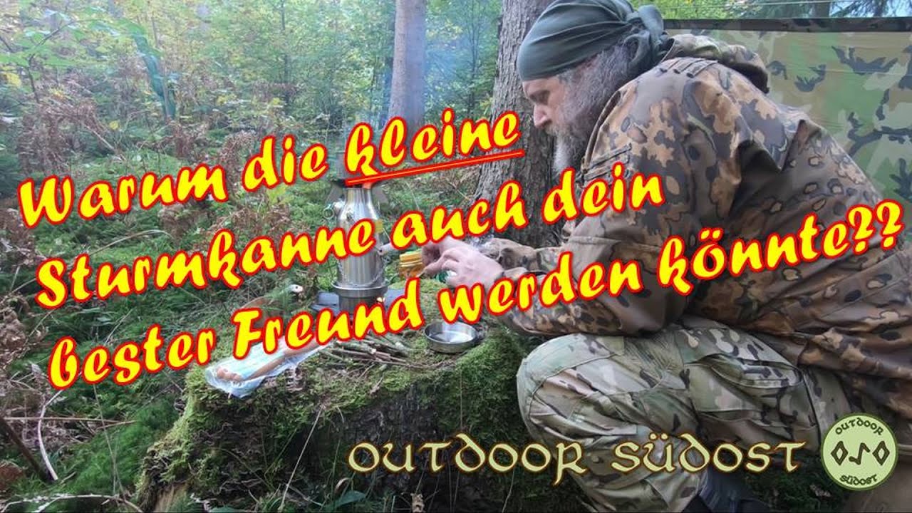 Der Kelly Kettle Trekker - oder - warum die kleine Sturmkanne auch dein bester Freund werden könnte?