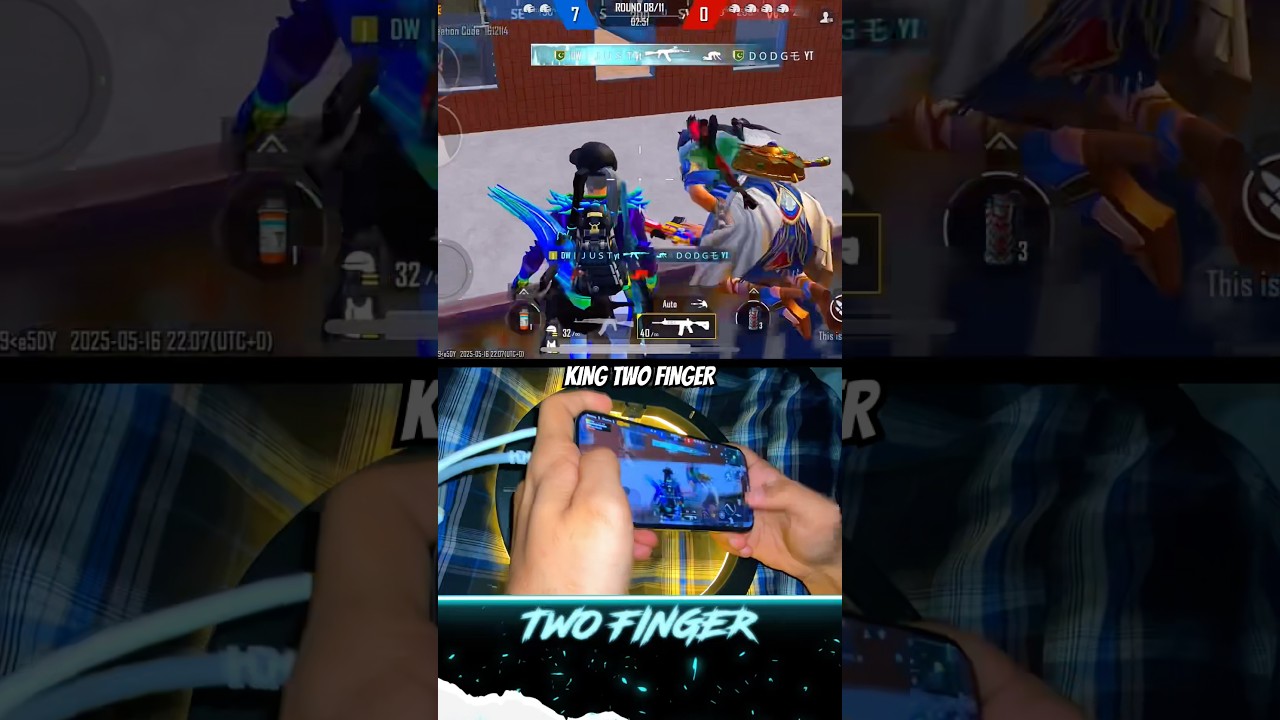 🔥The Two Finger KING Pulls Up With 120FPS Handcam, The Lobby Runs Scared! 😈IPhone 15 PRO GAMEPLAY✅