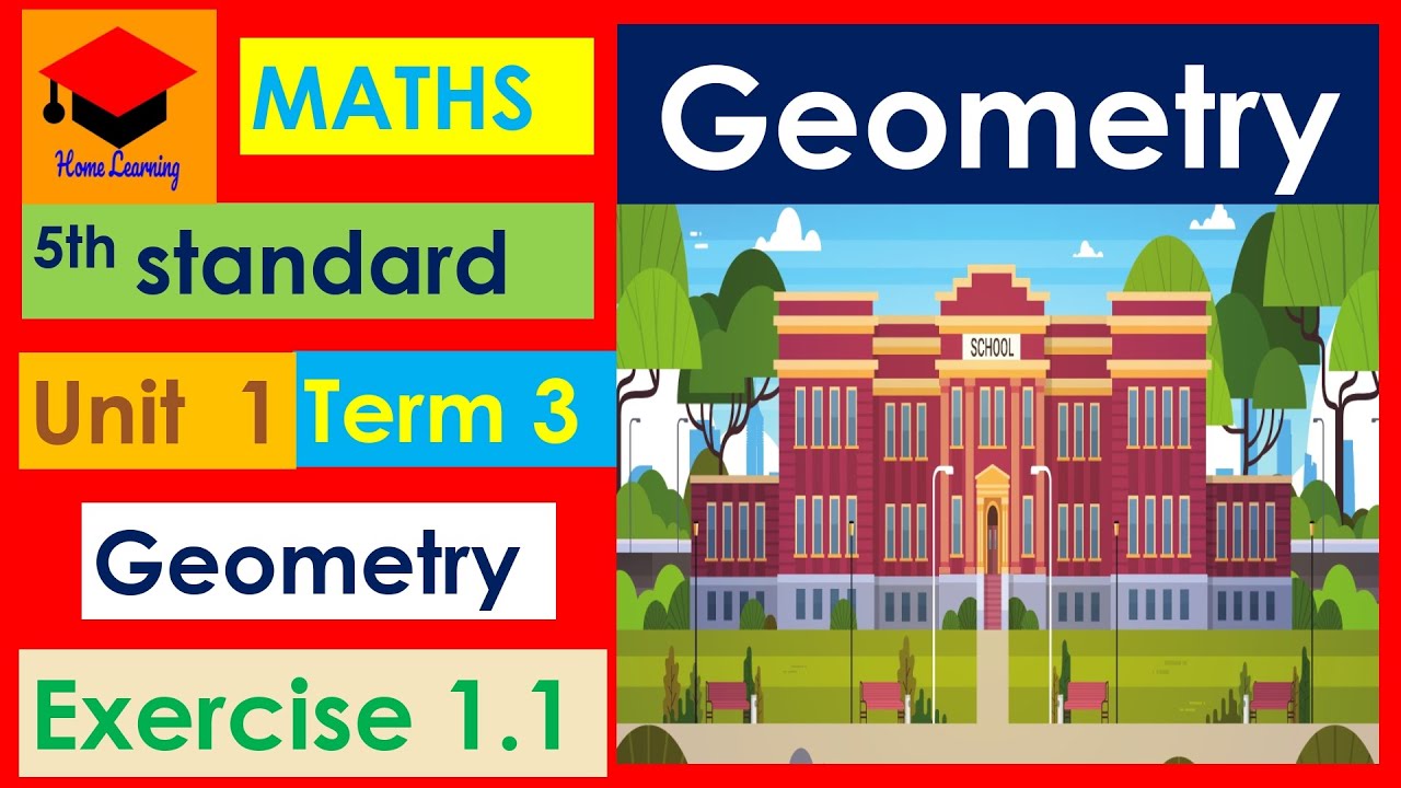 Geometry - Perimeter - 5th Standard - Maths - Unit 1 - Exercise 1.1 Pages 1 to 6 - Term 3 - Examples