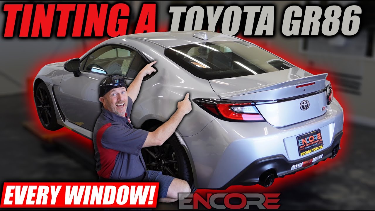 The Best Way to Tint Your Windows in 2024 Without Ruining It | Toyota GR86