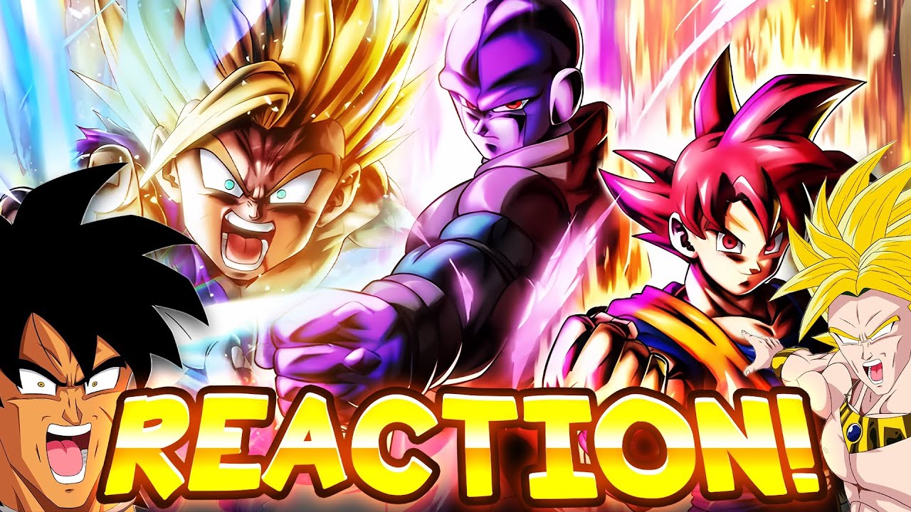 REACTION TO LEGENDS FESTIVAL PART 2 LF GOKU/HIT AND LF SSJ2 GOHAN!!! (Dragon Ball Legends)