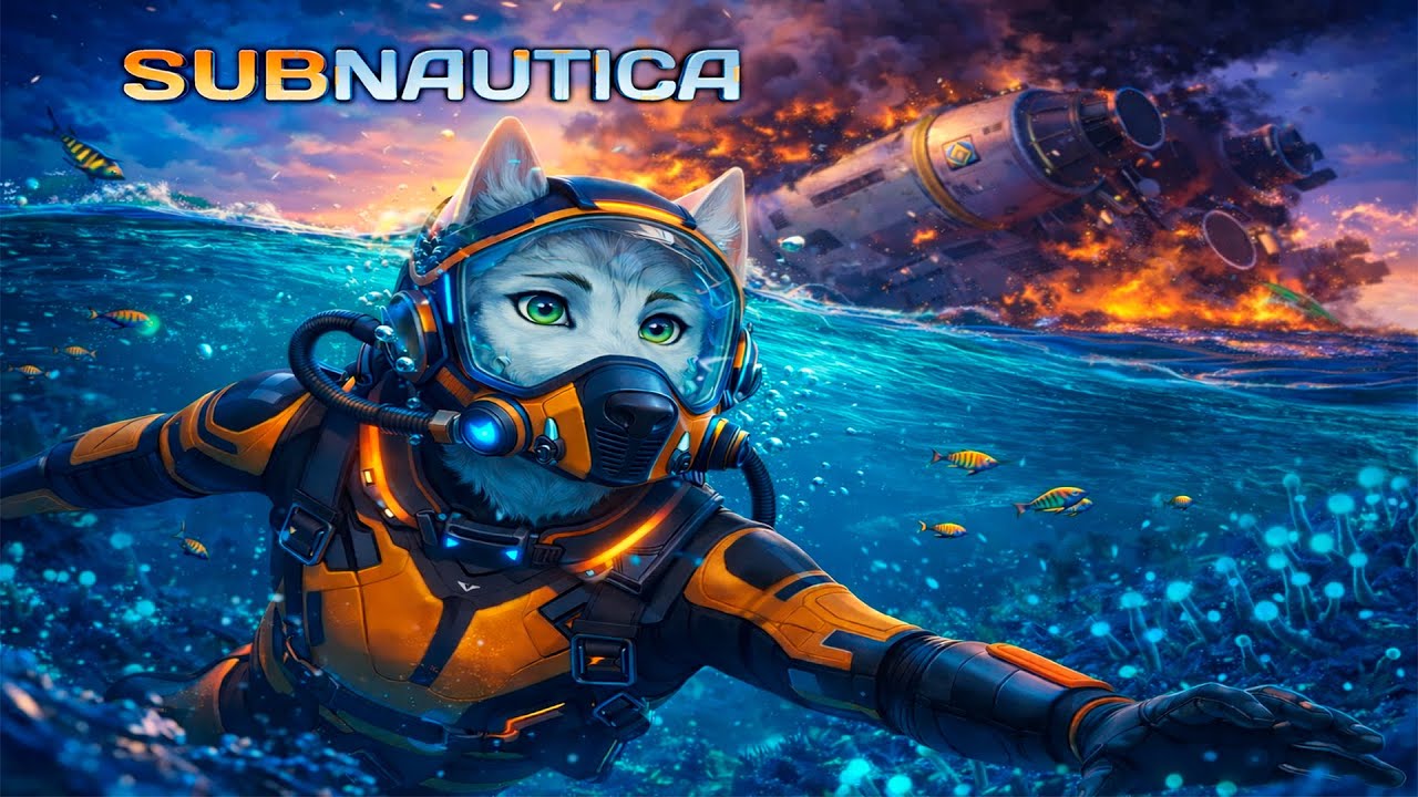 Хардкорное выживание в мире Subnautica продолжается - День 7/Попытка 2