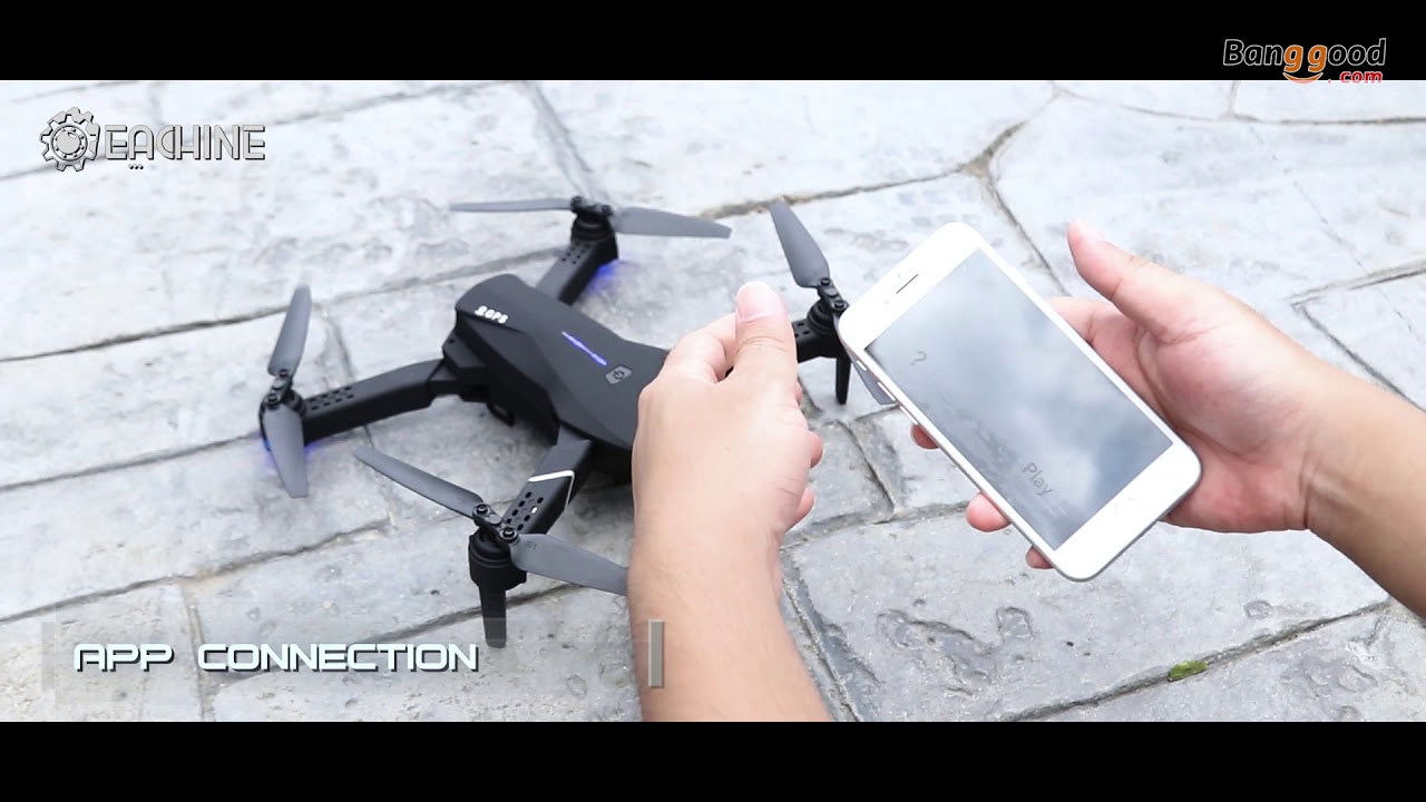 Eachine E520S GPS WIFI FPV With 4K/1080P HD Camera 16mins Flight Time Foldable RC Drone Quadcopter
