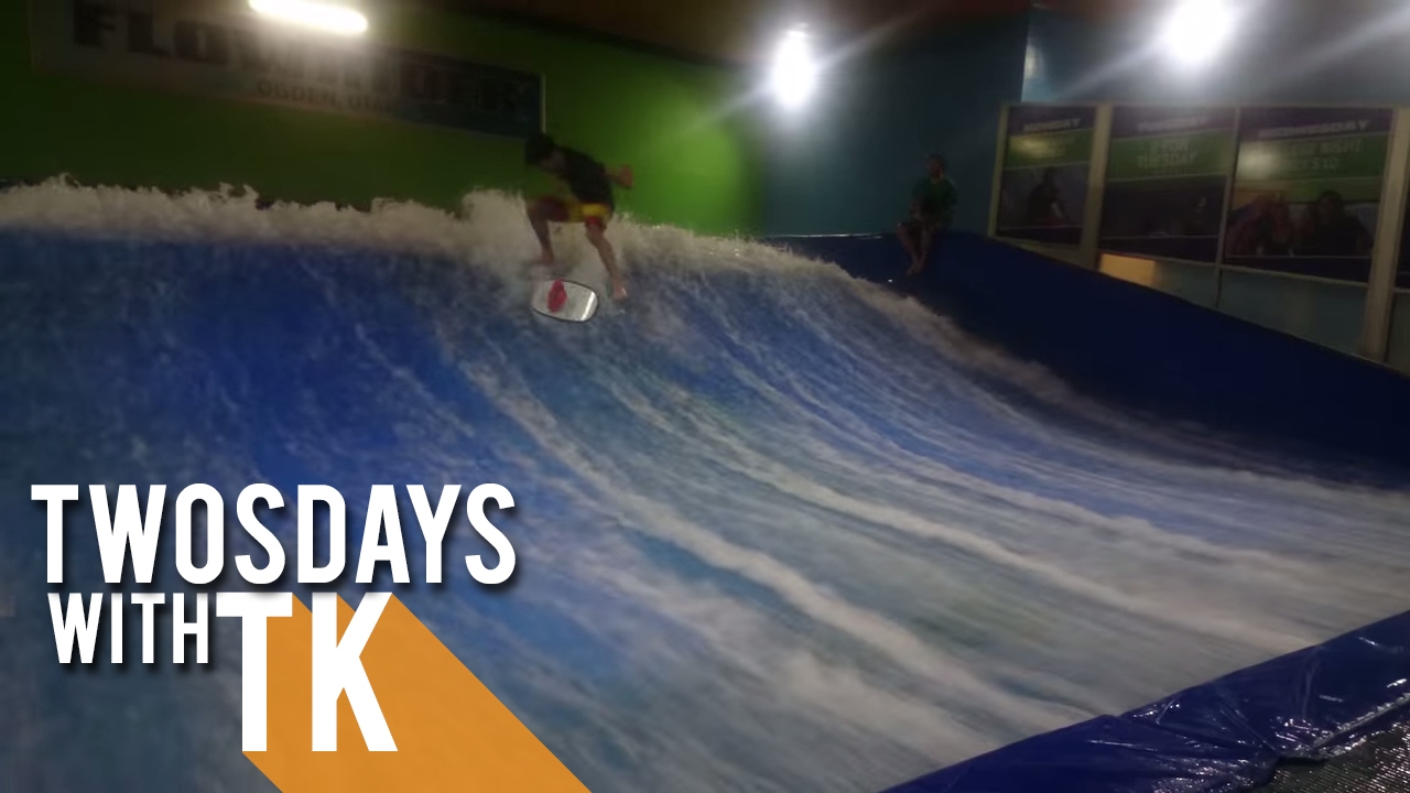 Quick Flowrider Run with Tk!!!