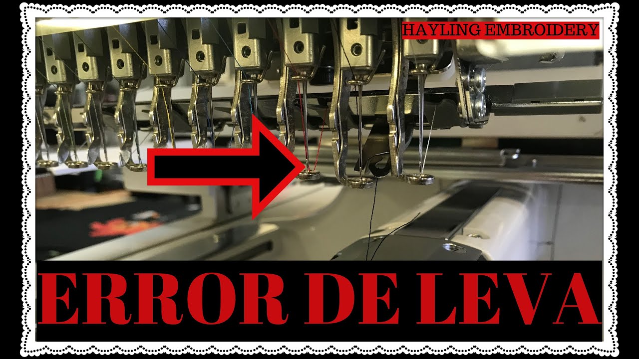 Error de leva en Bordadora Brother PR 1000 pr 650 pr 600, bordadora babylock, brother pr 1050