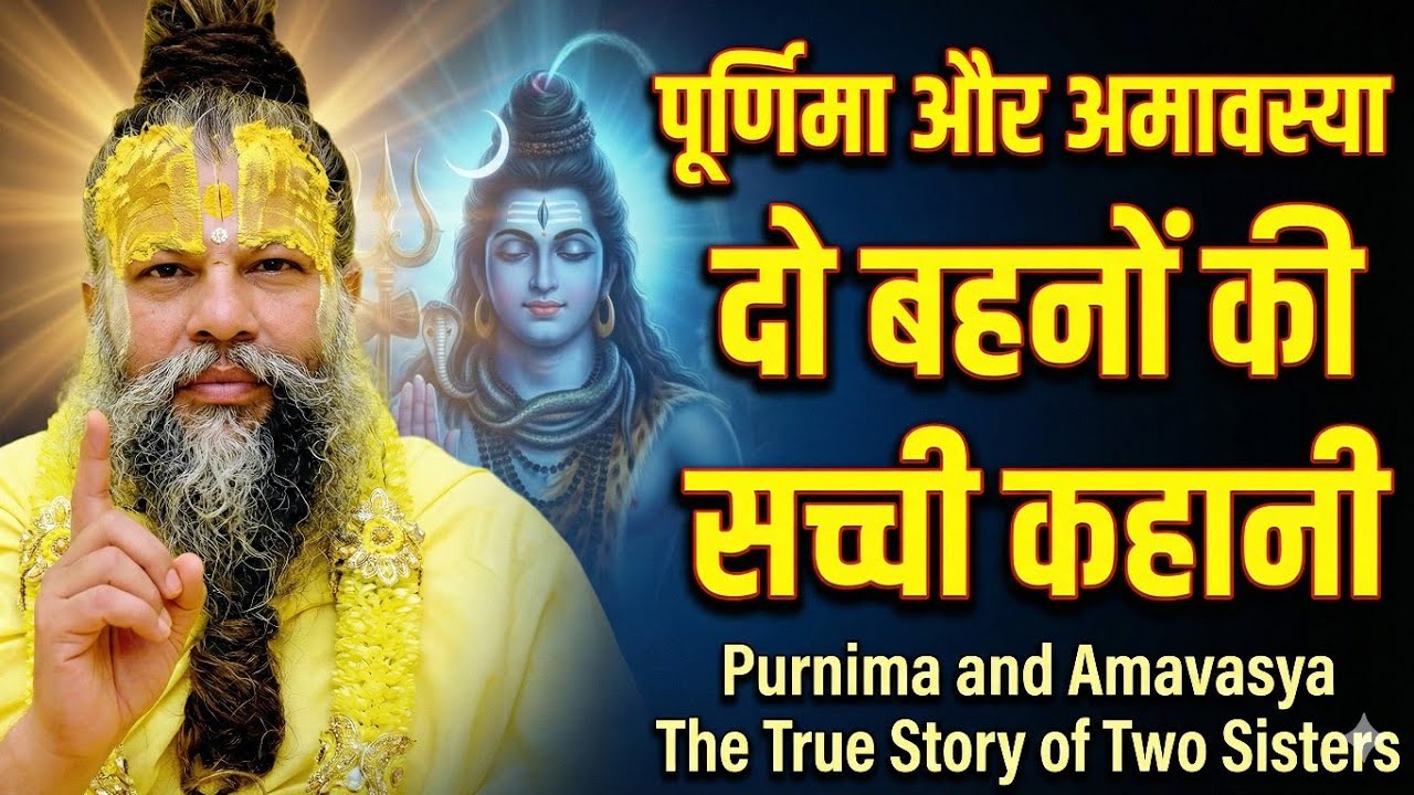 अमावस्या और पूर्णिमा दो बहनों की कहानी | Amavasya Aur Purnima Do Bahno Ki Kahani | Hindi Kahani