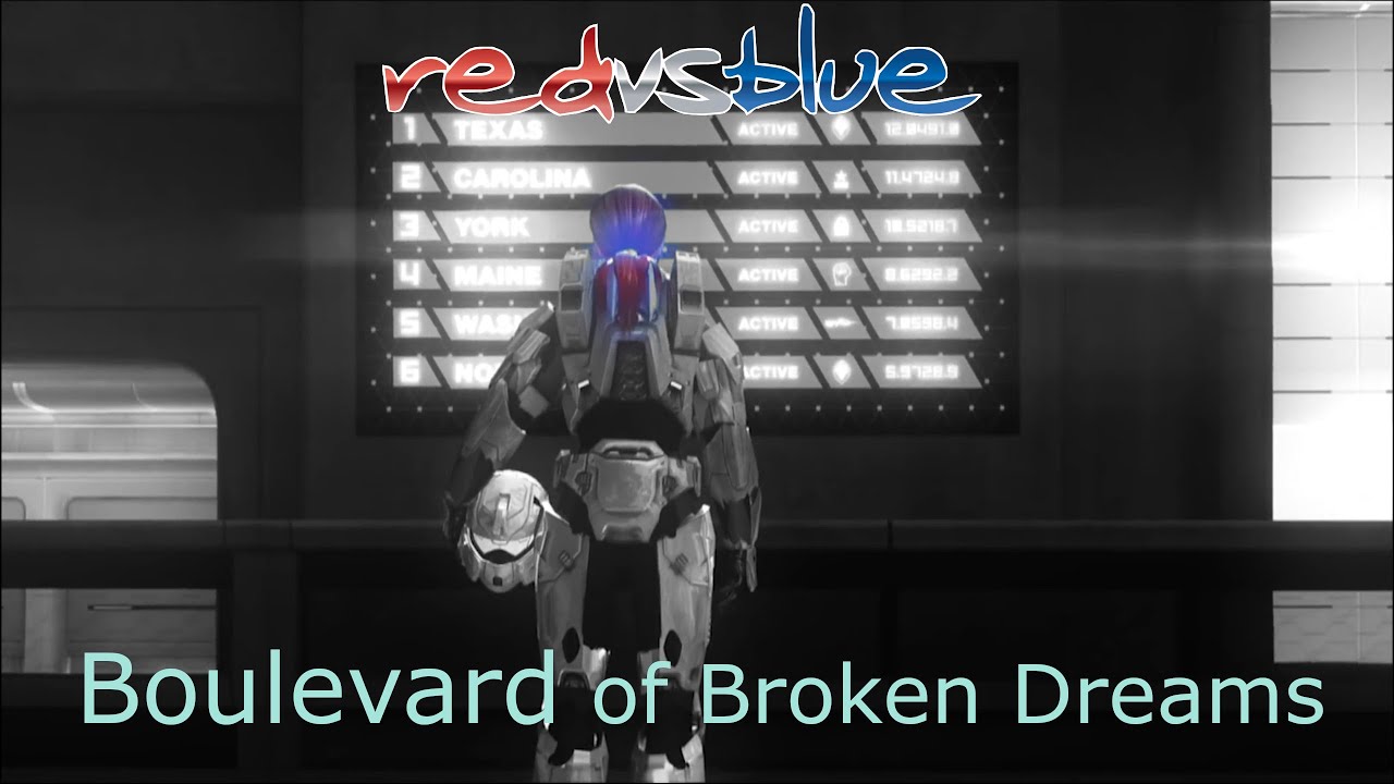 Red vs Blue: Boulevard of Broken Dreams Nakhu Remix | Action Montage (RvB AMV)