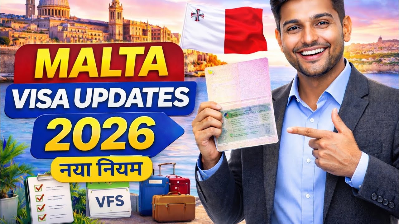 Malta Work Visa 2026 | VFS Process, Documents & New Rules (Hindi)