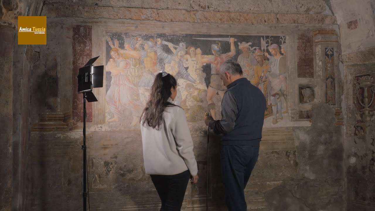 Gallese - Chiesa di Sant' Agostino e restauro della 