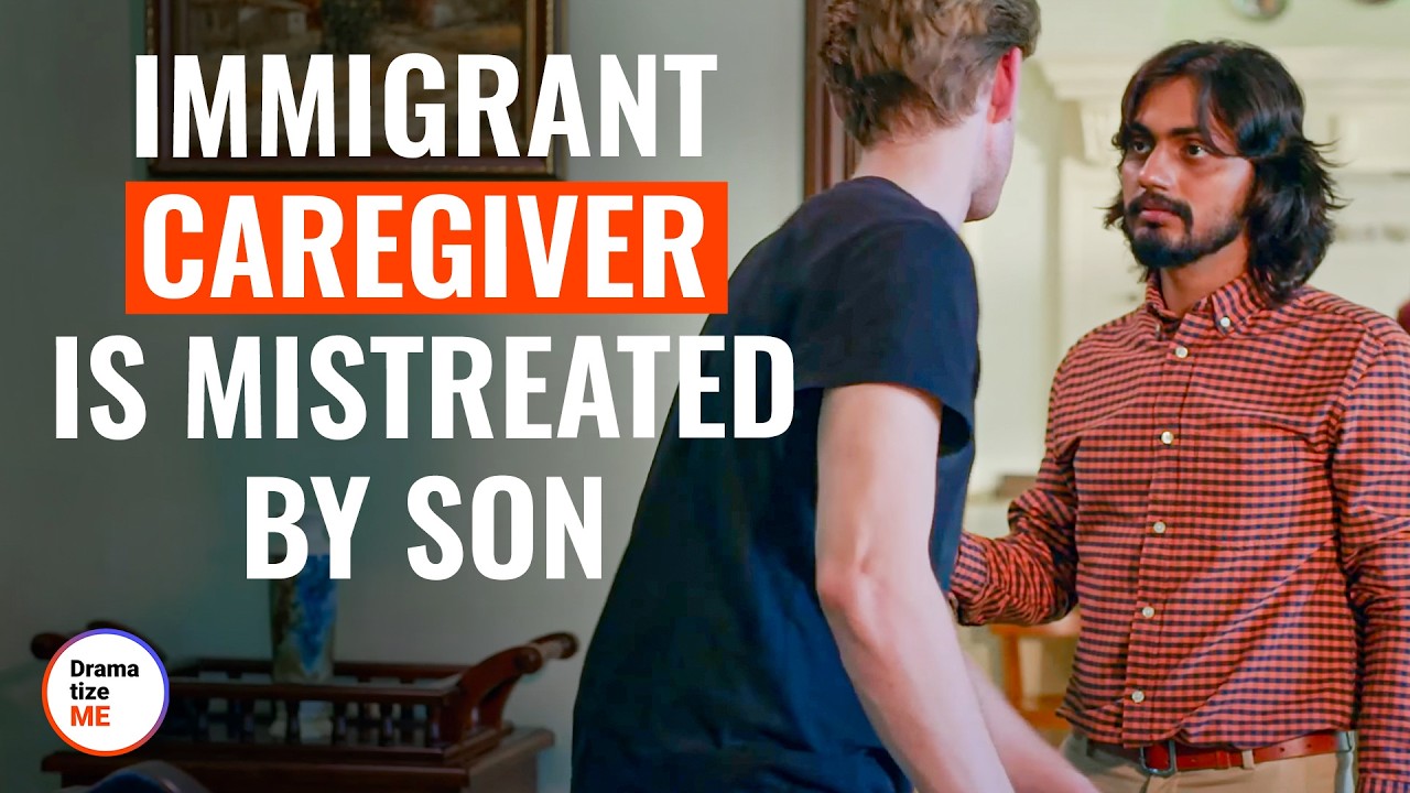Racist Gets Rid Of Ill Father, But Caring Migrant Stops Him | @DramatizeMe