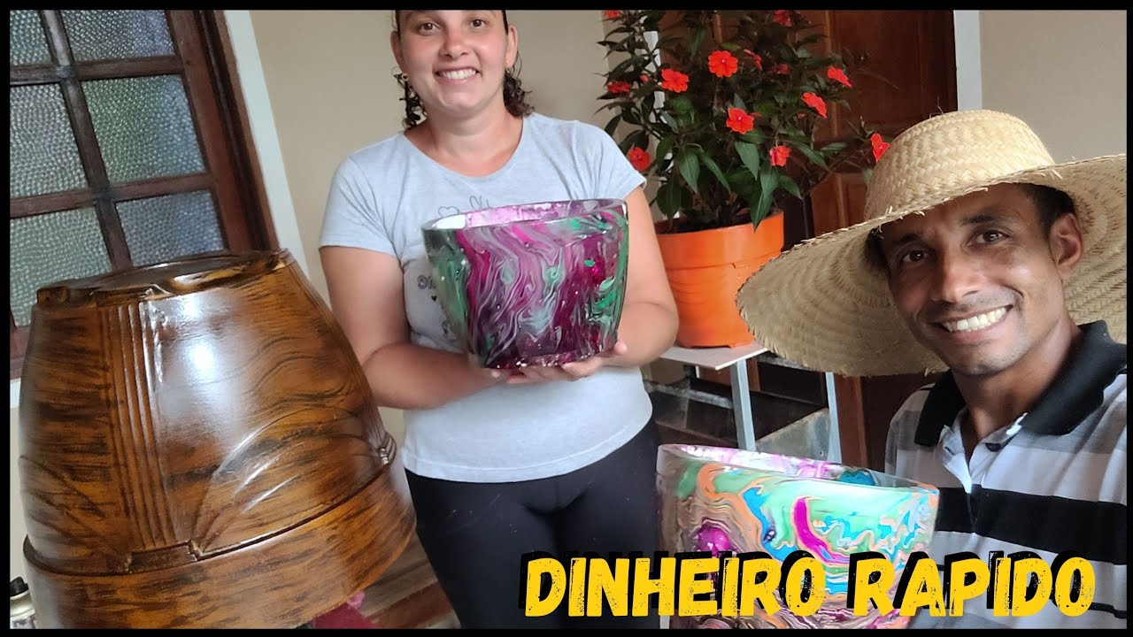 DINHEIRO Rapido, SÓ não ganha quem não quer EXTREMAMENTE FÁCIl pintura @TILAPIA Minha Vida ! #alegria