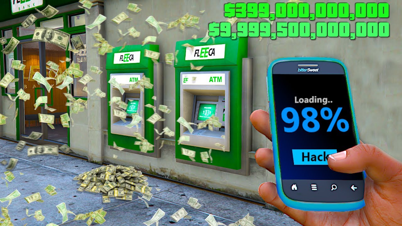 Becoming A HACKER To Steal EVERYTHING In GTA 5..