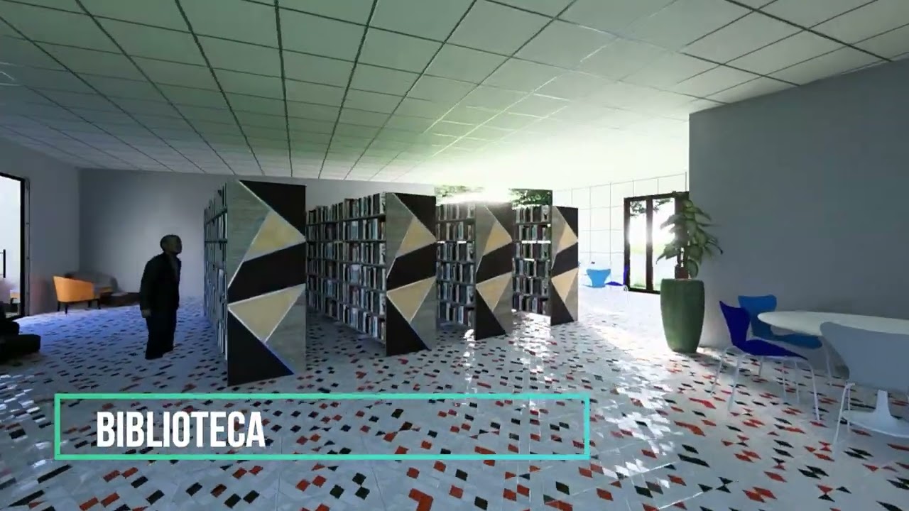 DISEÑO DE CENTRO CULTURAL,AUDITORIO Y BIBLIOTECA