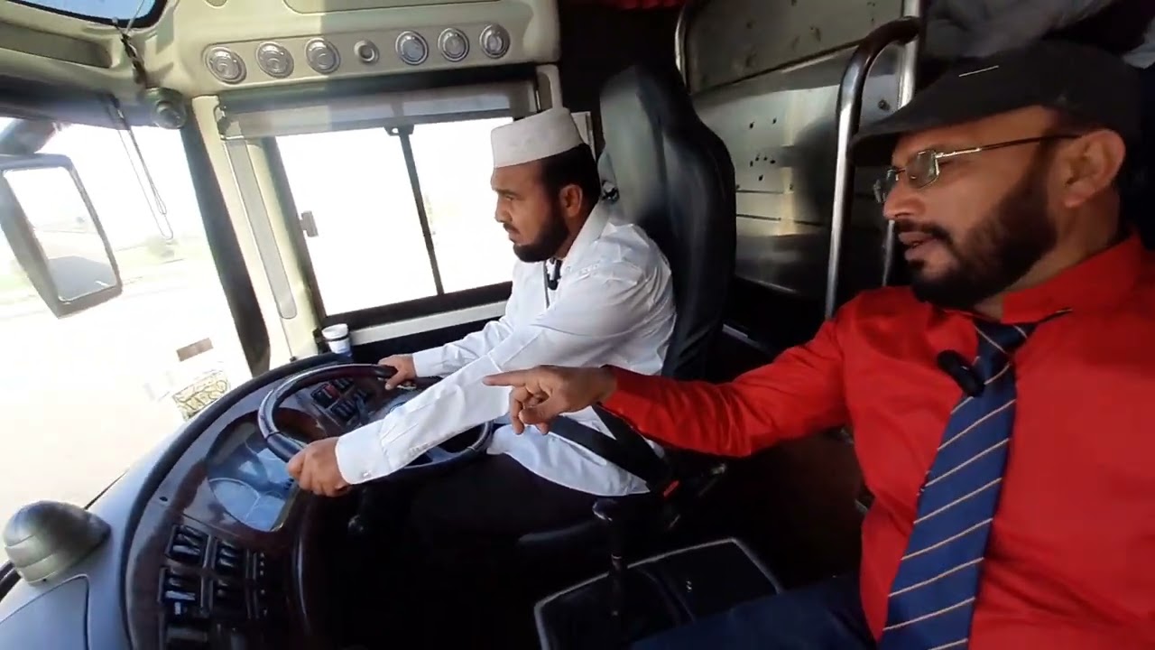 Initial Test of New Drivers on Motorway M3 by Faisal Movers by Training in charge Ch. Khalid Arain