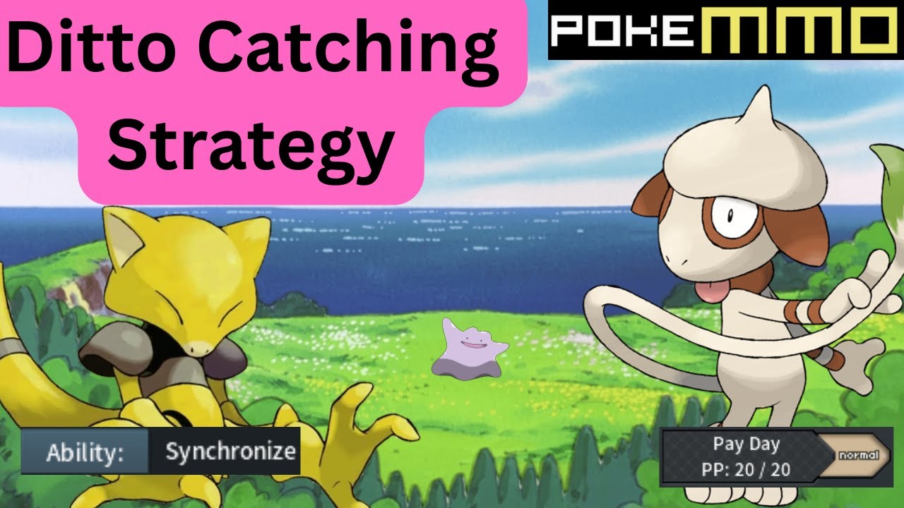 PokeMMO - A Ditto Catching Strategy of all time