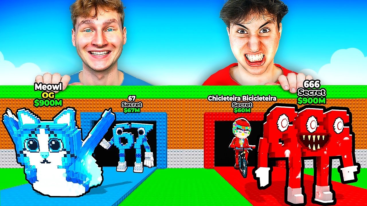 Steal A Brainrot HACKER P&aacute;rbaj!🤯 (Hunter vs Venc30)