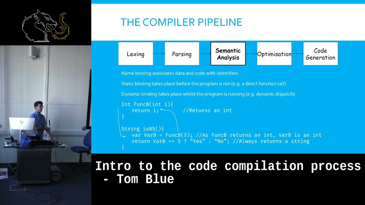 Intro to the code compilation process - Tom Blue