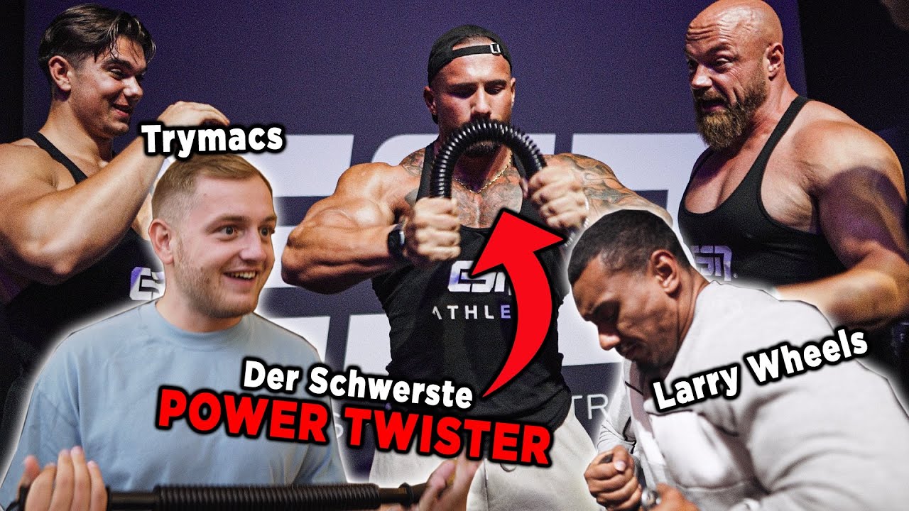 Wer biegt den SCHWERSTEN Power Twister?! (ESN DAY)