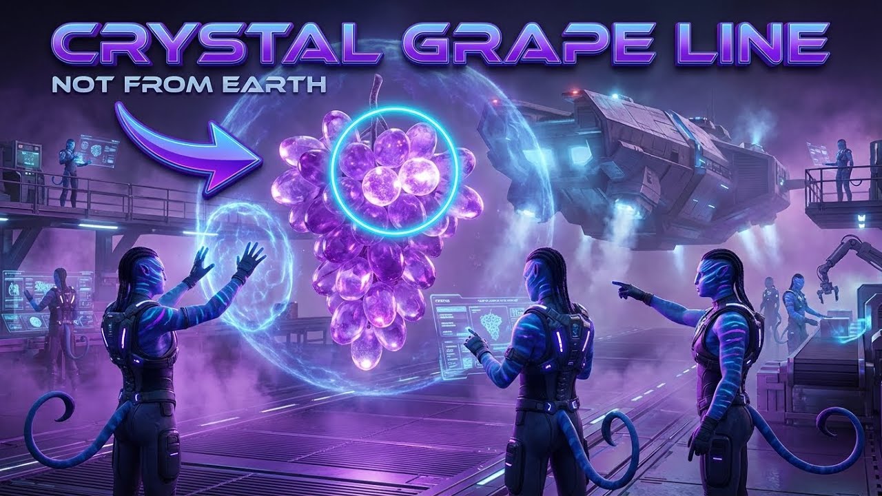 How It’s Made: Crystal Grape Juice (Avatar Workers + Zero-Gravity Factory) | AVATAR FACTORYVERSE