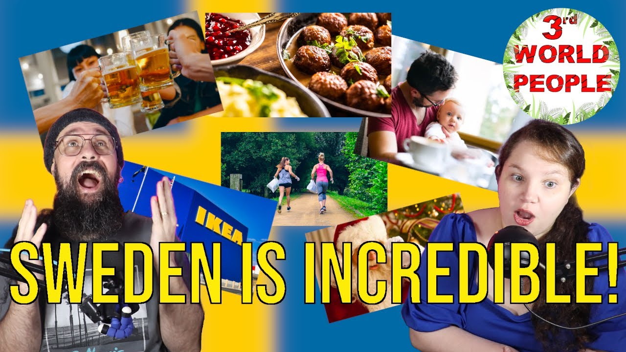3rd WORLD PEOPLE DISCOVER 15 AMAZING THINGS ABOUT SWEDEN | SWEDEN REACTION