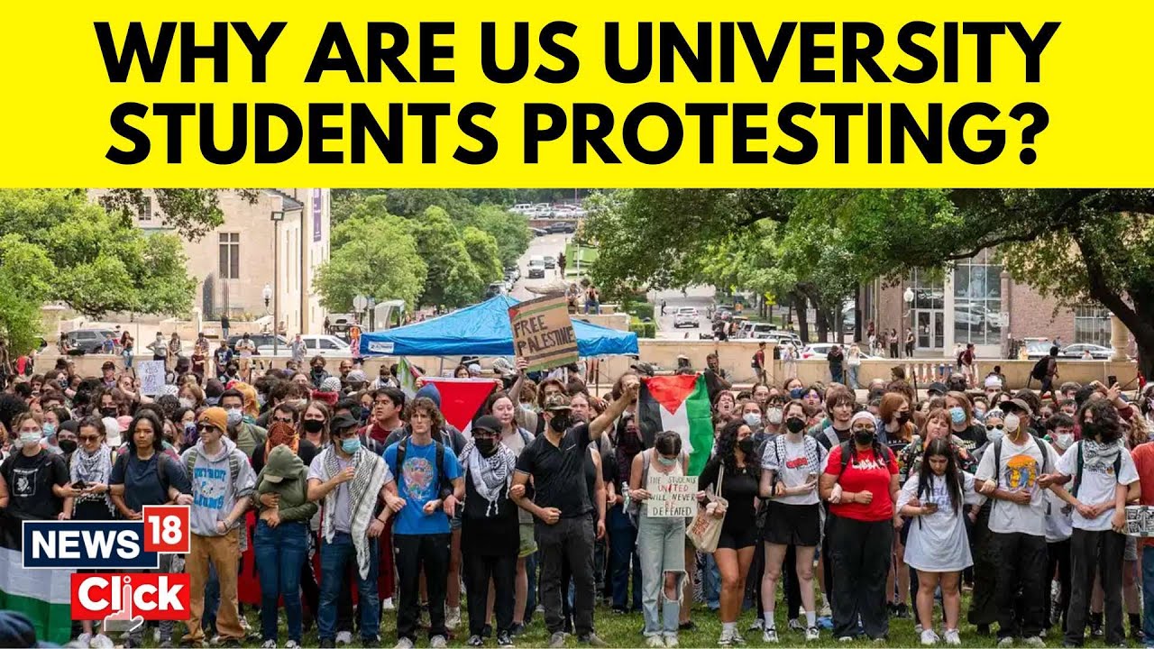 U.S College Protest | Why Are University Students Protesting In U.S? | Pro Palestine Protest | N18V